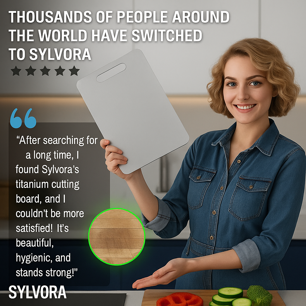 Sylvora™ Titanium Cutting Board